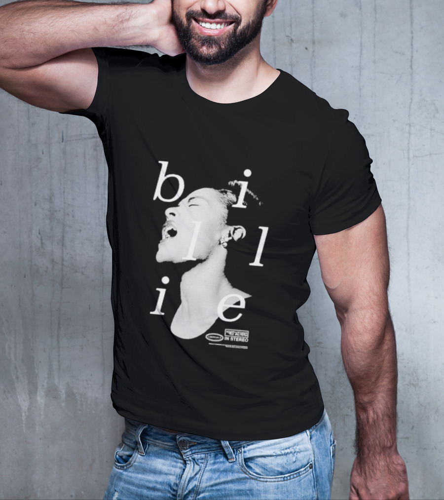Billie Holiday Cafe Society Prestige Analog In Stereo T-Shirt