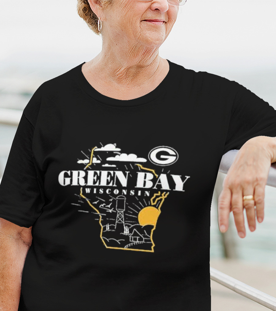Packers Fanatics Green Bay Wisconsin T-Shirt
