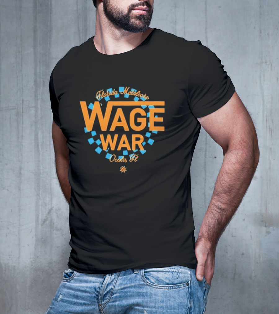Wage War Florida Metalcore Ocala FL Chex T-Shirt