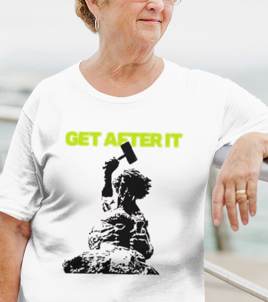 Get After It Rock Climbing Motivational Instrumentals T-Shirt