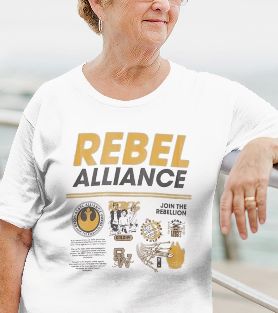 Rebel Alliance Join The Rebellion Star Wars Galaxy Target T-Shirt