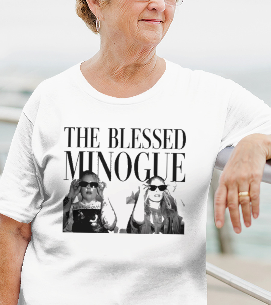 The Blessed Minogue Retro Sunglasses Photo T-Shirt