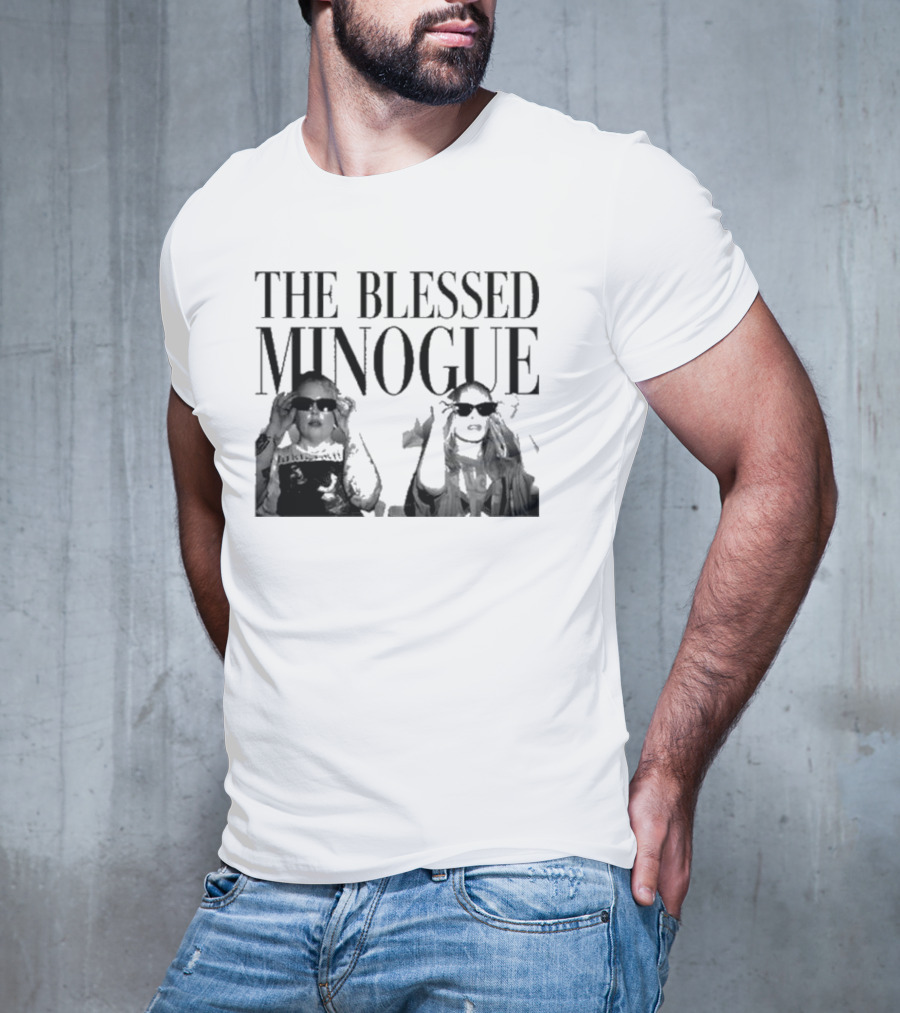 The Blessed Minogue Retro Sunglasses Photo T-Shirt