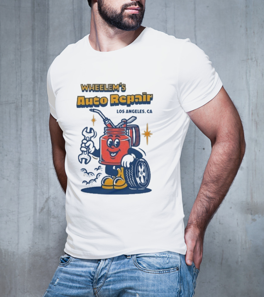 Wheelem's Auto Repair Los Angeles CA T-Shirt