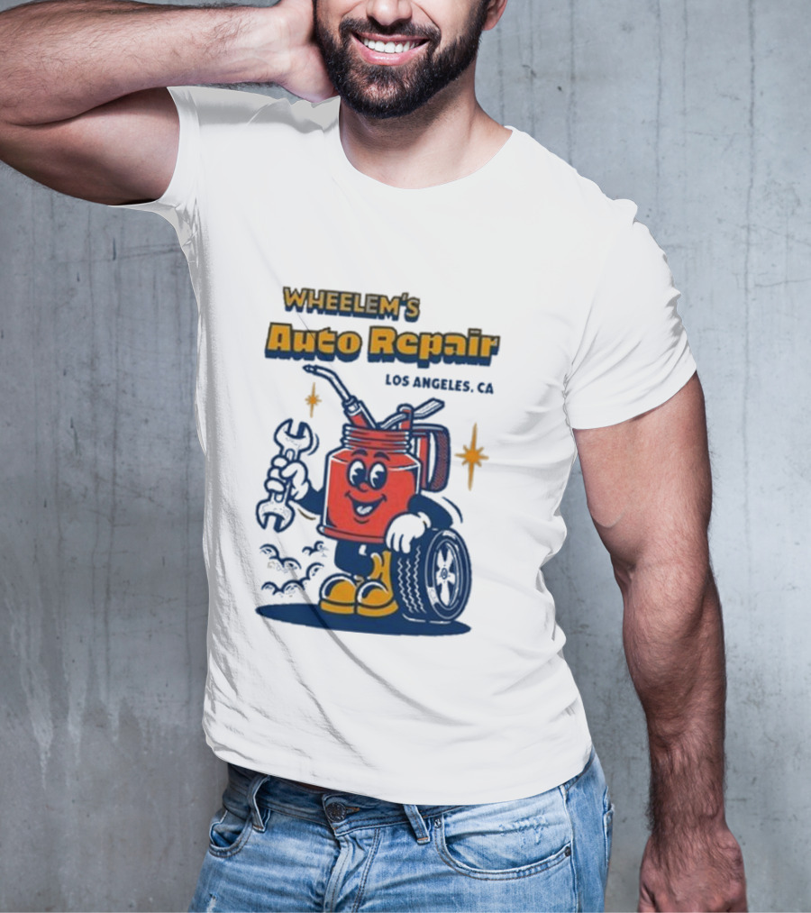 Wheelem's Auto Repair Los Angeles CA T-Shirt