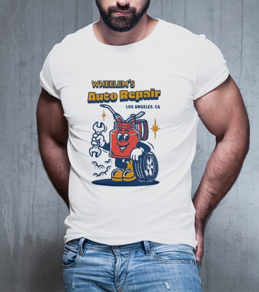 Wheelem's Auto Repair Los Angeles CA T-Shirt