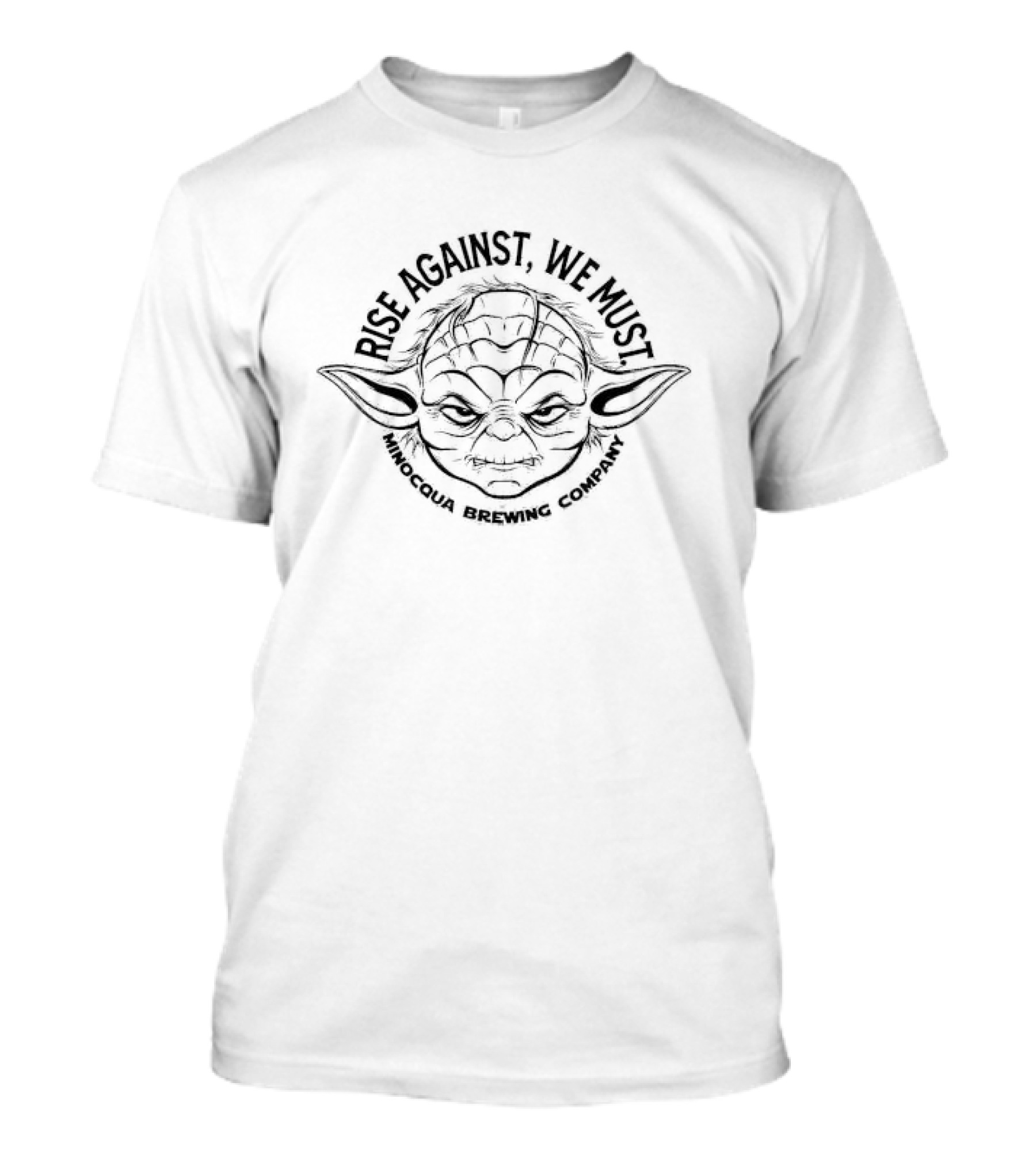 Rise Against We Must Yoda Minocqua Brewing Company T-Shirt