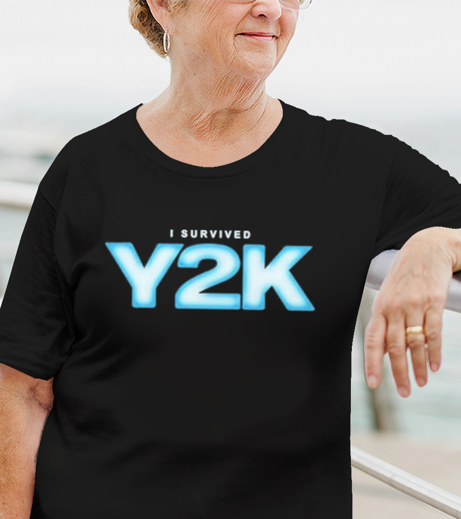 A24 I Survived Y2K 2000s Nostalgia T-Shirt