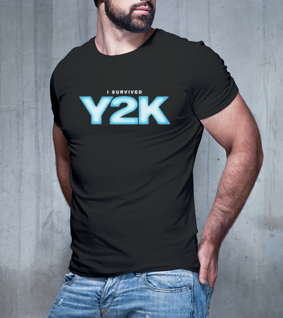 A24 I Survived Y2K 2000s Nostalgia T-Shirt