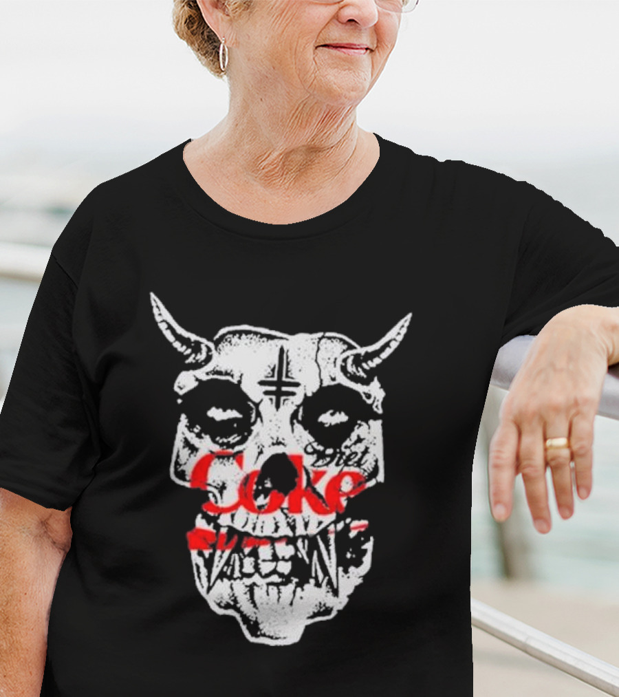 Captain Howdy Diet Coke Skull T-Shirt