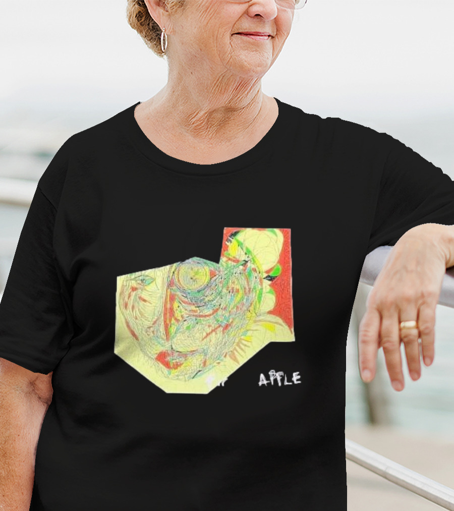 Fiona Apple The Idler Wheel Abstract Artistic Geometric Drawing Multicolored Sketch T-Shirt