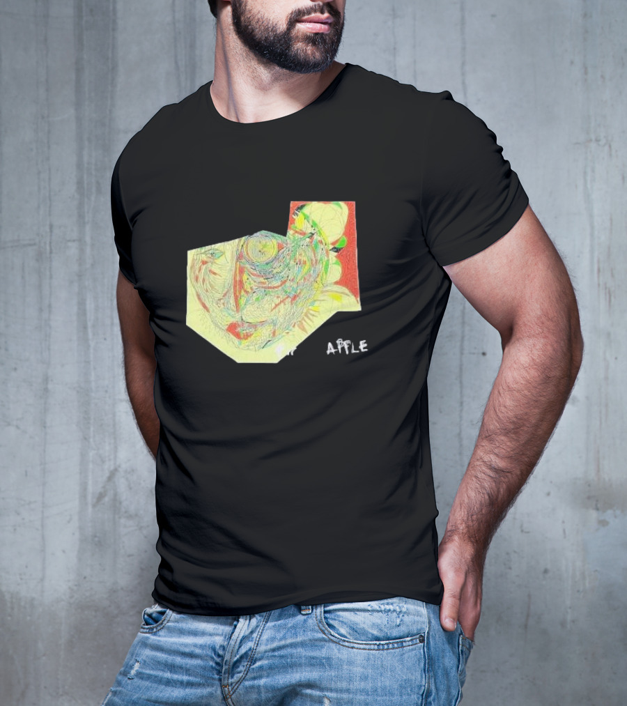 Fiona Apple The Idler Wheel Abstract Artistic Geometric Drawing Multicolored Sketch T-Shirt