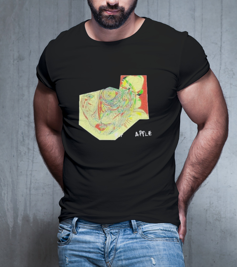 Fiona Apple The Idler Wheel Abstract Artistic Geometric Drawing Multicolored Sketch T-Shirt