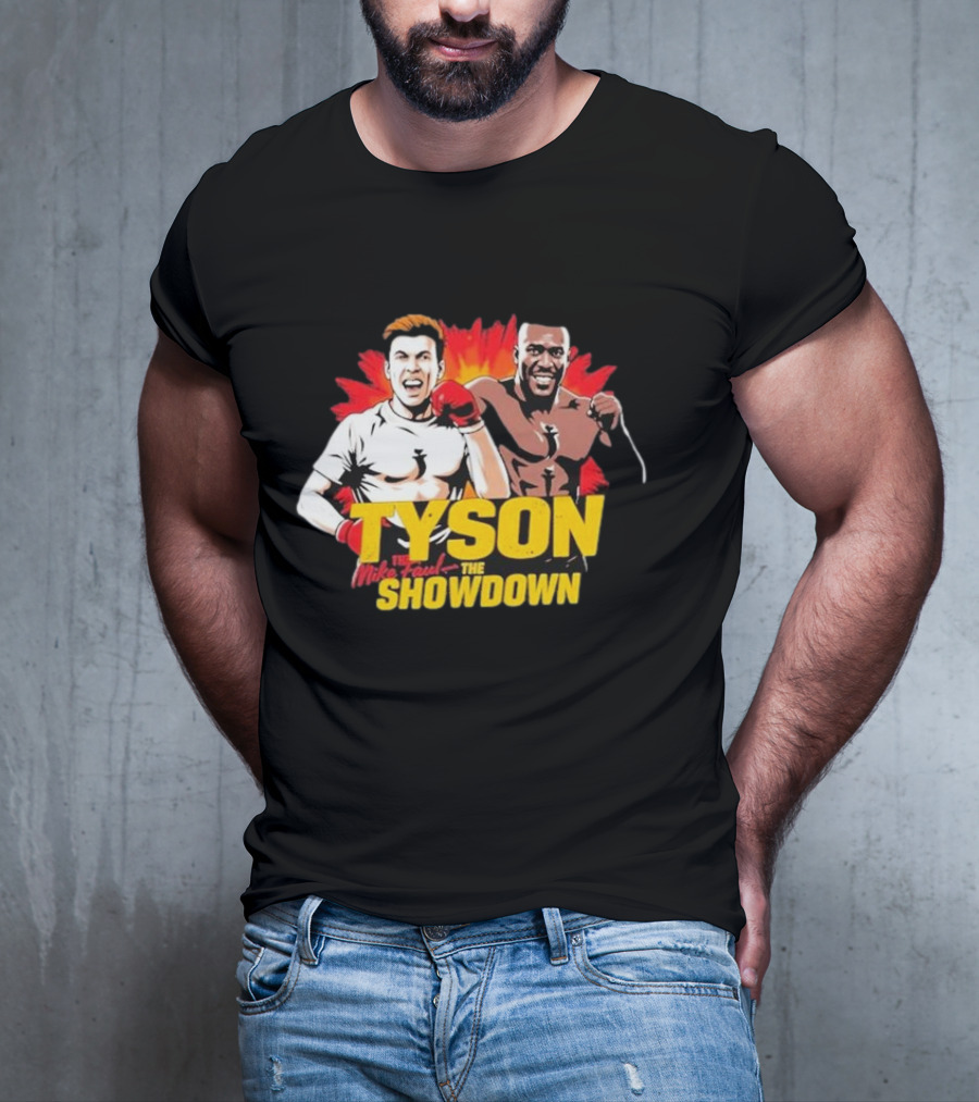 Tyson Mike Paul The Showdown T-Shirt