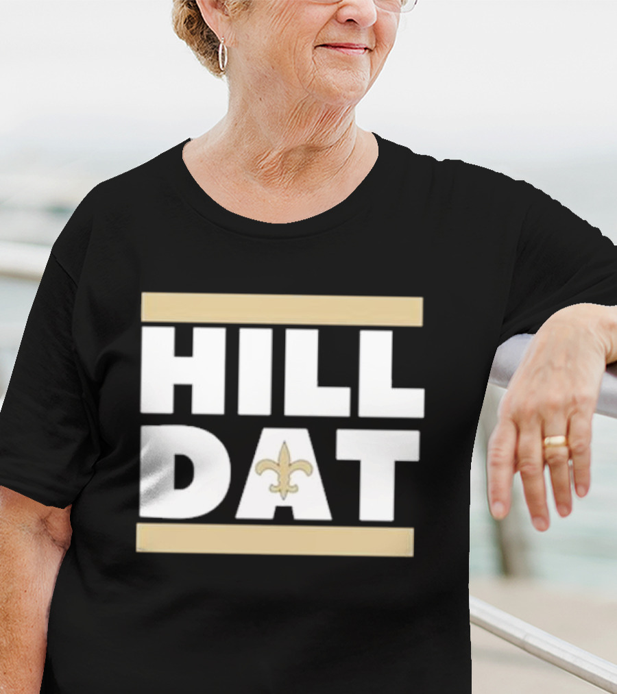 New Orleans Saints Hill Dat Mafia Swag Fleur-de-Lis T-Shirt