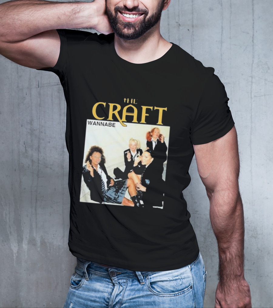 THE CRAFT WANNABE Spice Girls Parody School Girls Smoking Scene T-Shirt