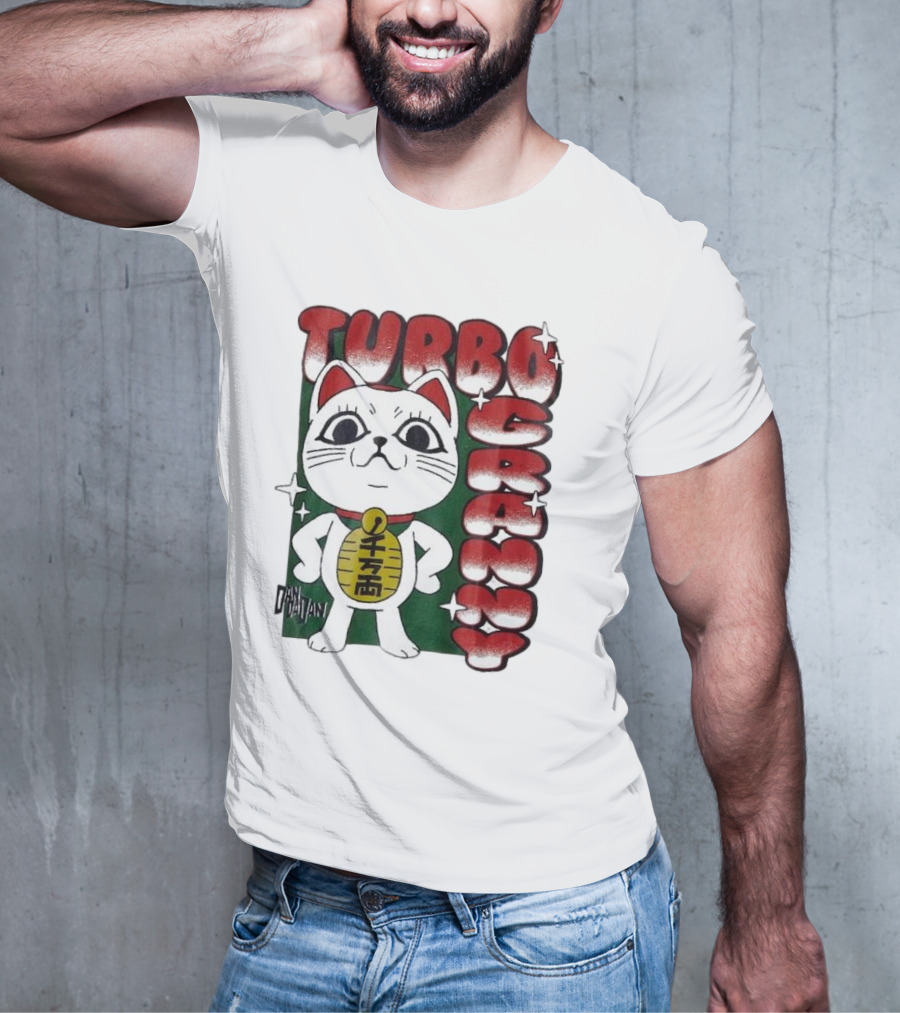Dandadan Turbo Granny Lucky Cat T-Shirt