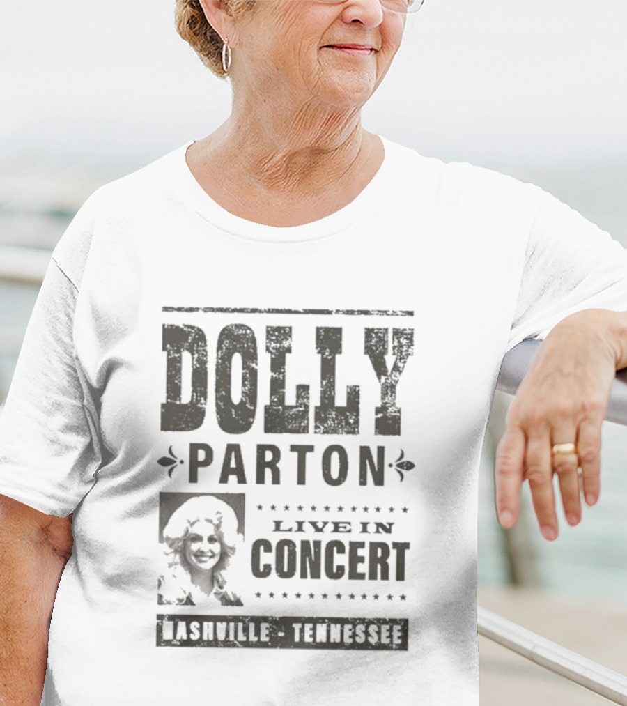 Dolly Parton Live In Concert Nashville Tennessee T-Shirt