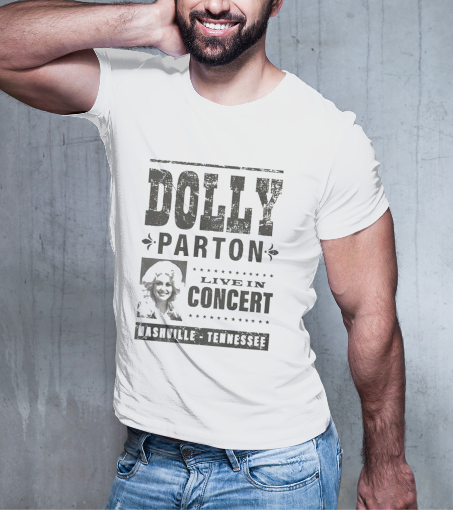 Dolly Parton Live In Concert Nashville Tennessee T-Shirt