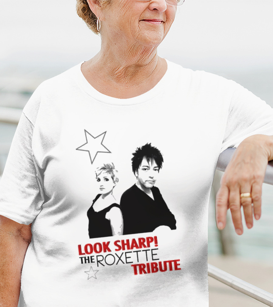 LOOK SHARP THE ROXETTE TRIBUTE STAR DUO T-Shirt