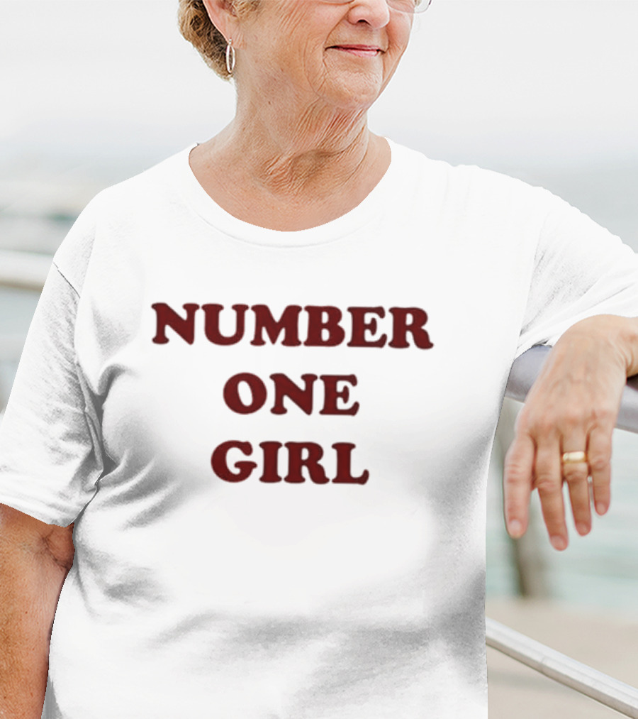 Number One Girl Retro T-Shirt