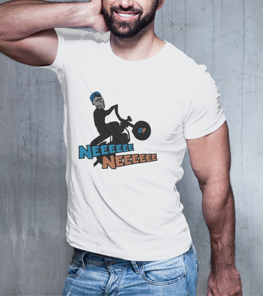 Wheelie G9 NEEEEE NEEEEE Rider T-Shirt