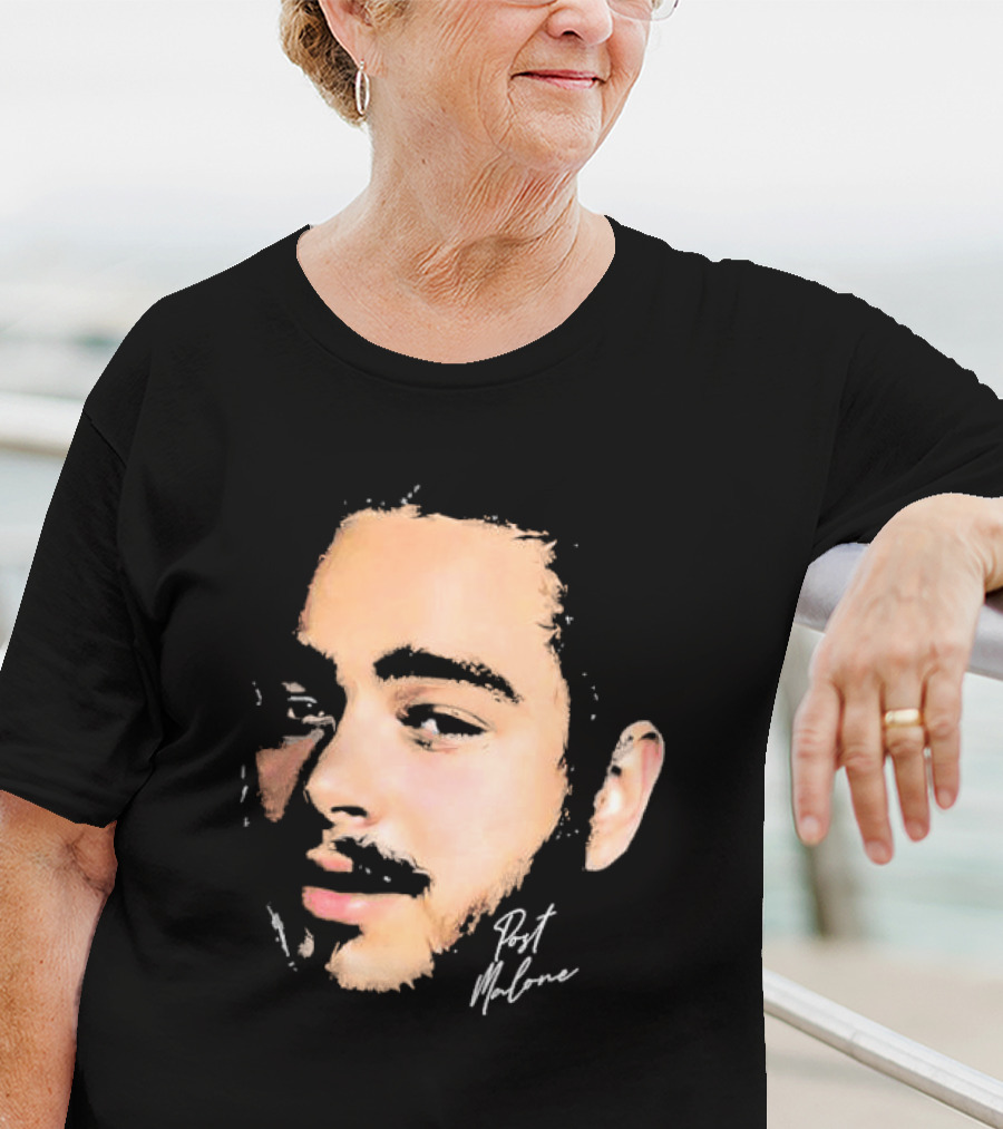 Post Malone Portrait I Like You T-Shirt
