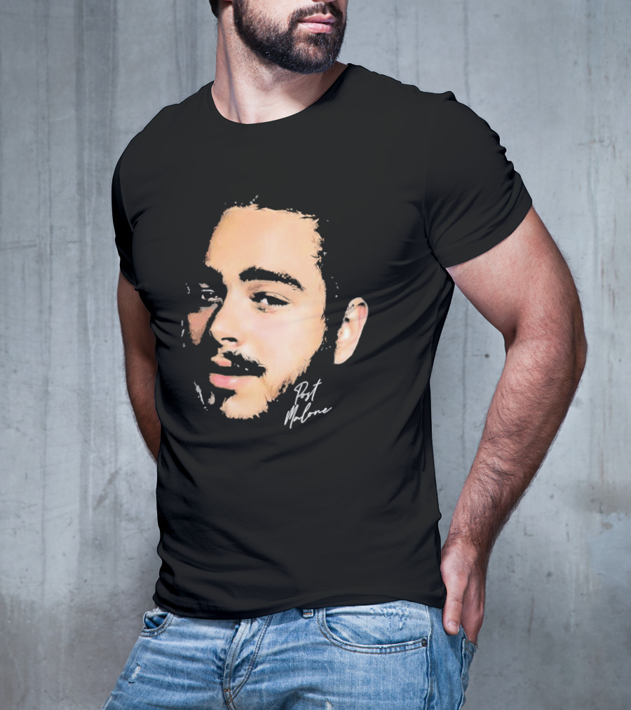 Post Malone Portrait I Like You T-Shirt