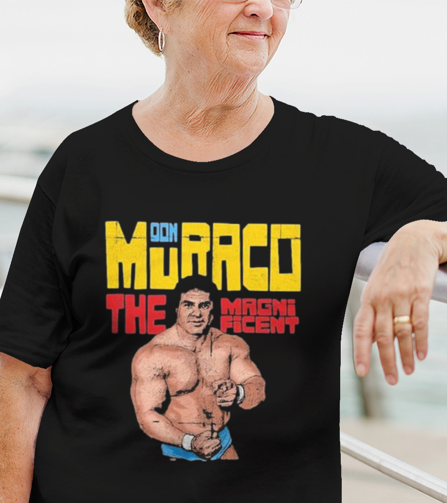 Don Muraco The Magnificent Wrestler Retro T-Shirt