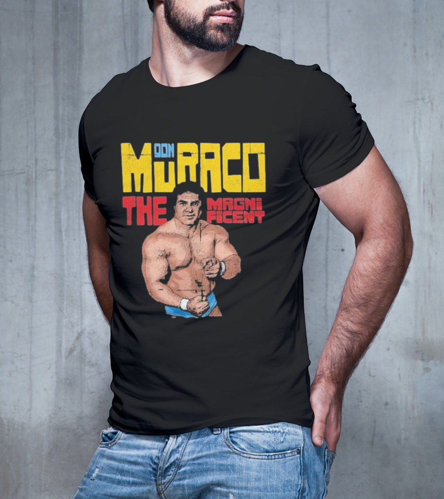 Don Muraco The Magnificent Wrestler Retro T-Shirt
