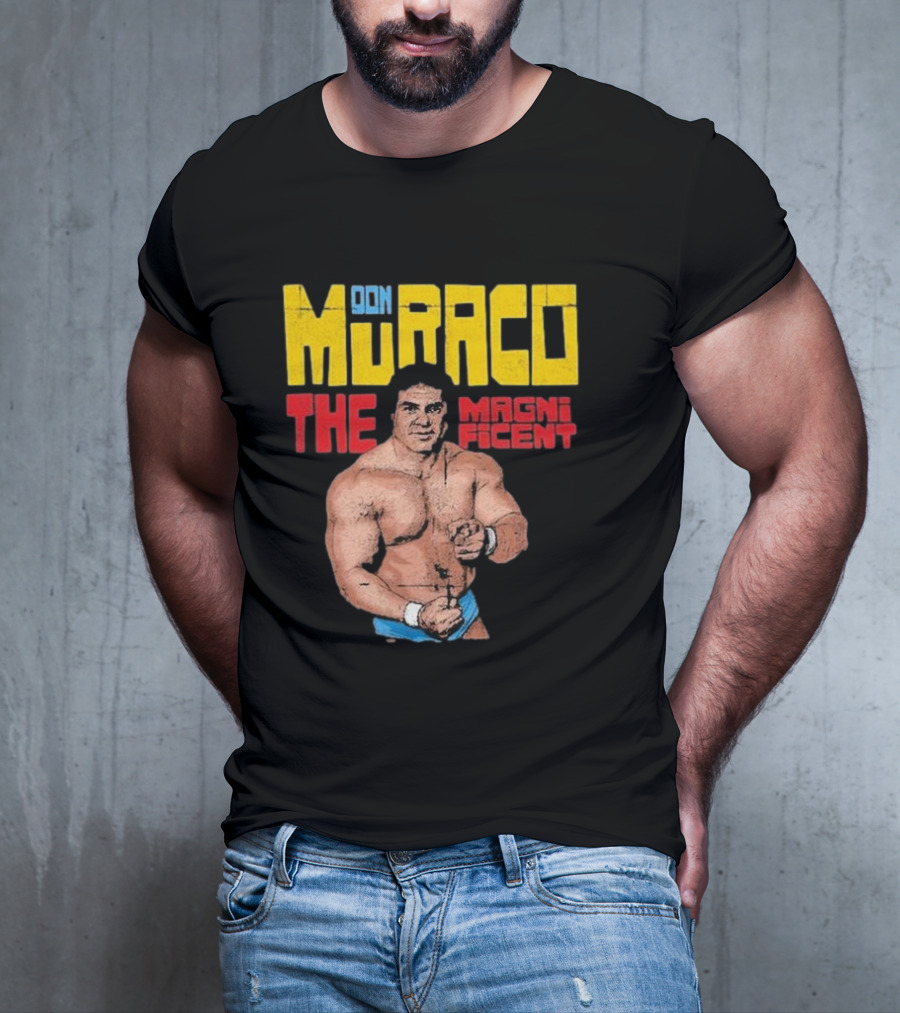 Don Muraco The Magnificent Wrestler Retro T-Shirt