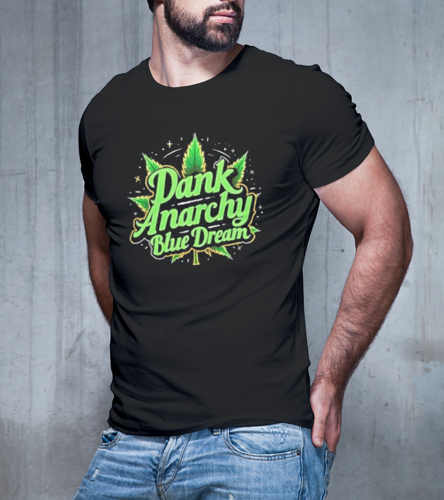 Dank Anarchy Blue Dream Leaf T-Shirt