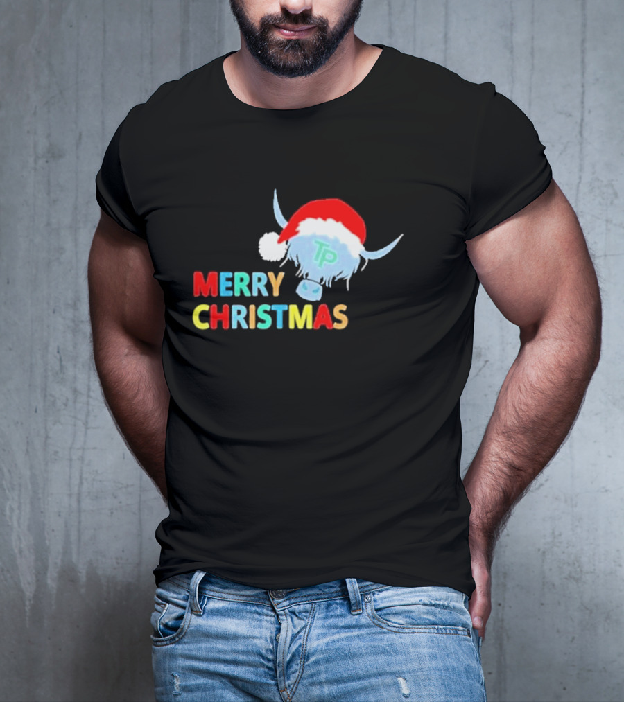 Merry Christmas TP Tom Pemberton Farm Life Christmas T-Shirt