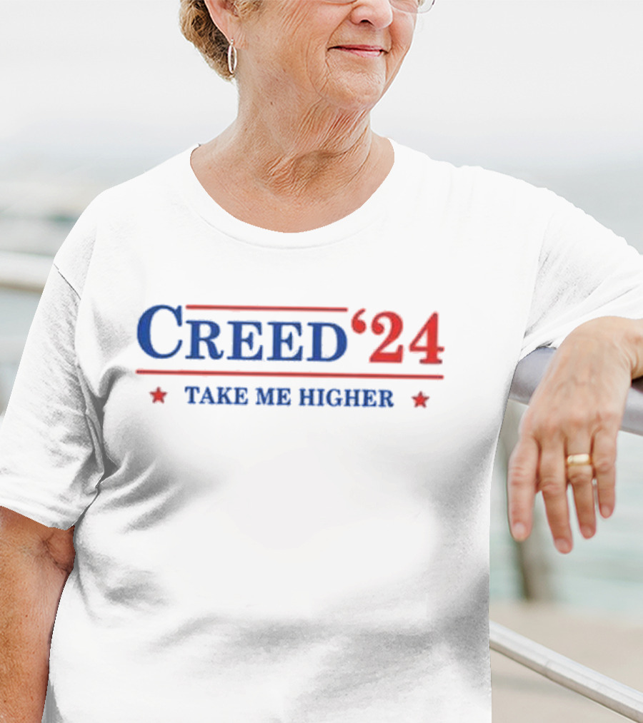 Creed ’24 Take Me Higher Patriotic Campaign T-Shirt