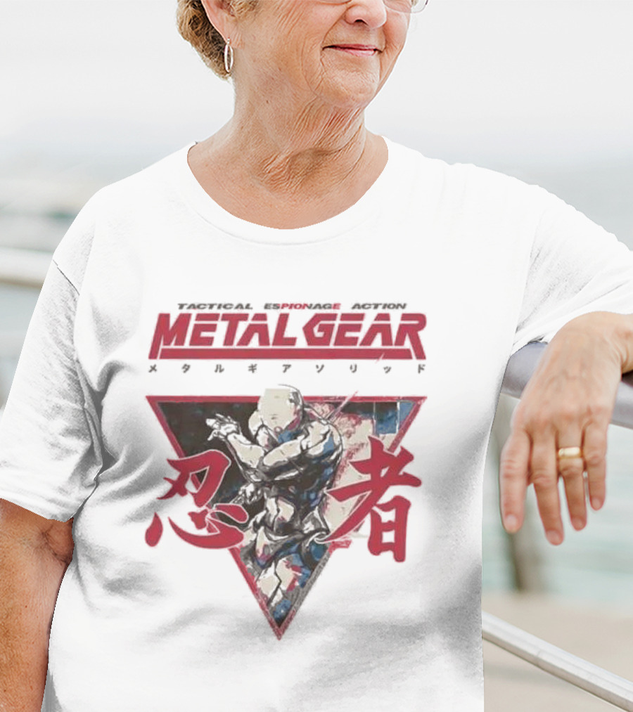 Tactical Espionage Action Metal Gear Solid Ninja Warrior T-Shirt