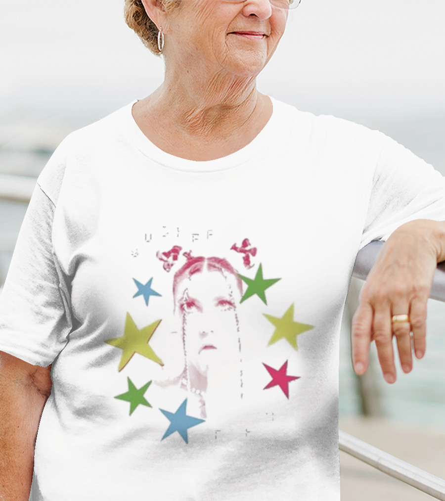 Novul Sucker For U Colorful Star T-Shirt