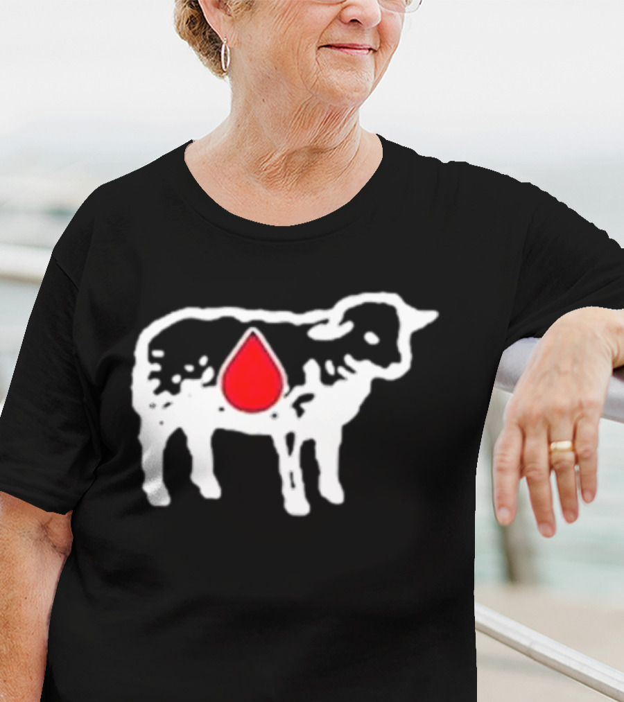 Counterparts Lamb With Red Teardrop T-Shirt