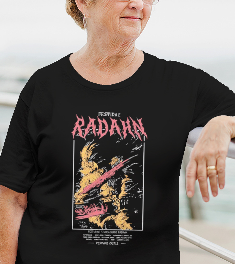 Festivale Radahn Featuring Starscourge Radahn Redmane Castle Elden Ring T-Shirt