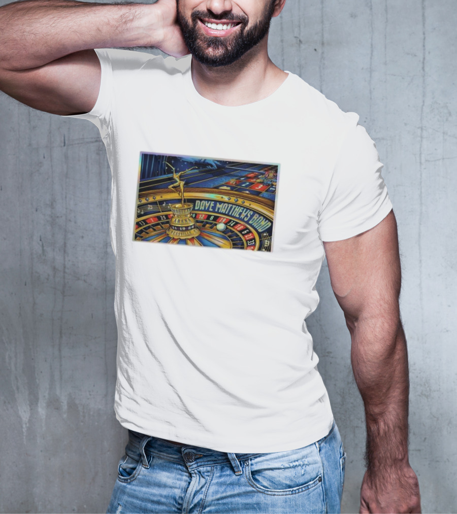 Dave Matthews Band Mohegan Sun Arena Roulette T-Shirt