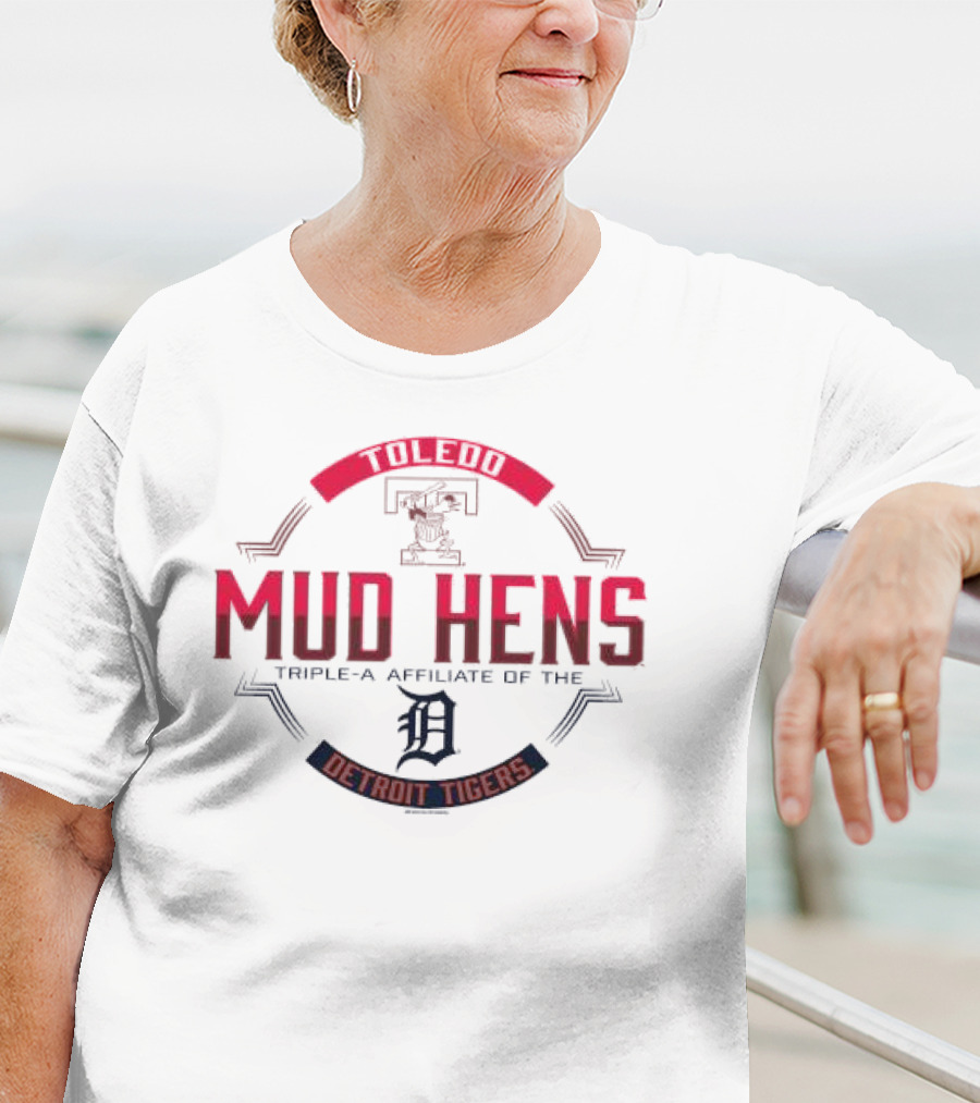 Toledo Mud Hens Triple-A Affiliate Of The Detroit Tigers T-Shirt