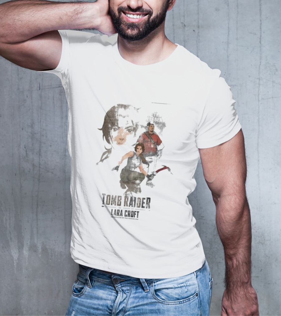 Tomb Raider The Legend Of Lara Croft Discover The Truth Iconic Adventure Journey T-Shirt