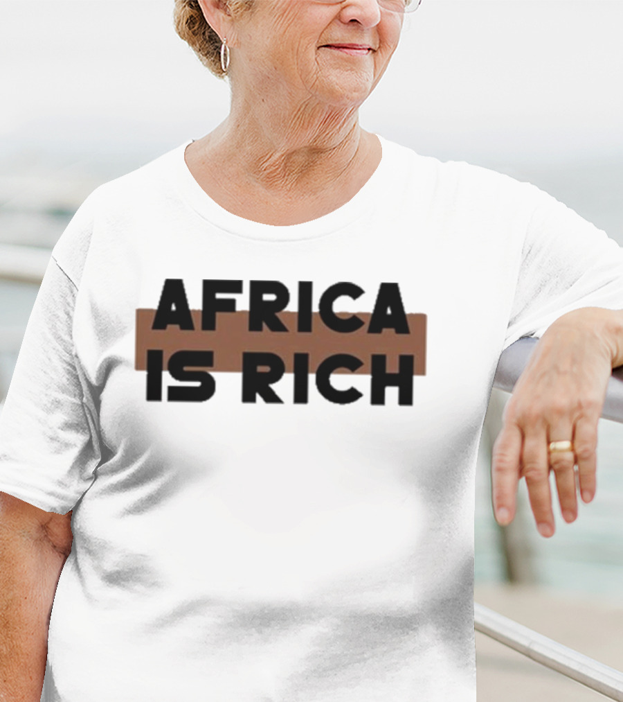 Queen Afrika Africa Is Rich T-Shirt