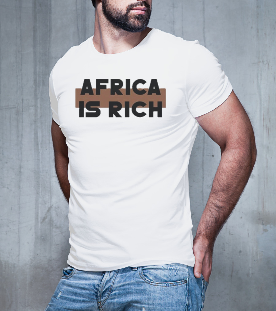 Queen Afrika Africa Is Rich T-Shirt
