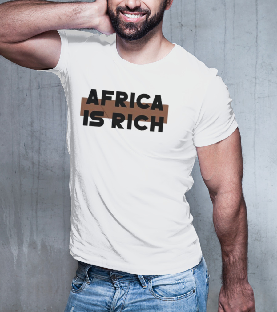 Queen Afrika Africa Is Rich T-Shirt