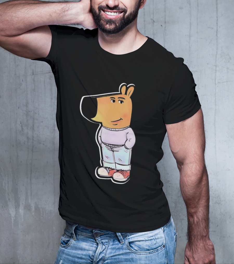 I Don't Know Who This Is. My New Character Is A Chill Guy In Relaxed Outfit With Hands In Pockets T-Shirt