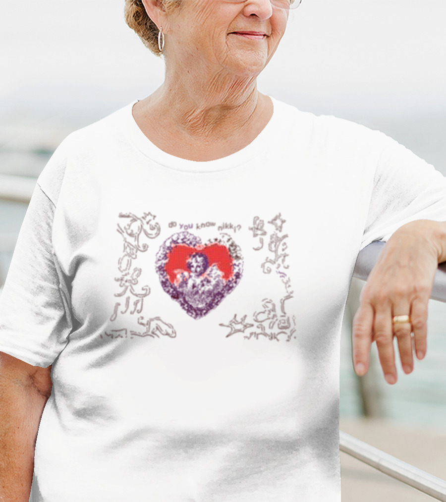 Do You Know Nikki Heart Design With Nikki Carreon T-Shirt