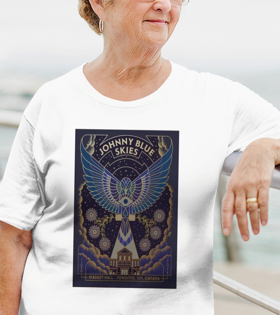 JOHNNY BLUE SKIES MASSEY HALL TORONTO T-Shirt