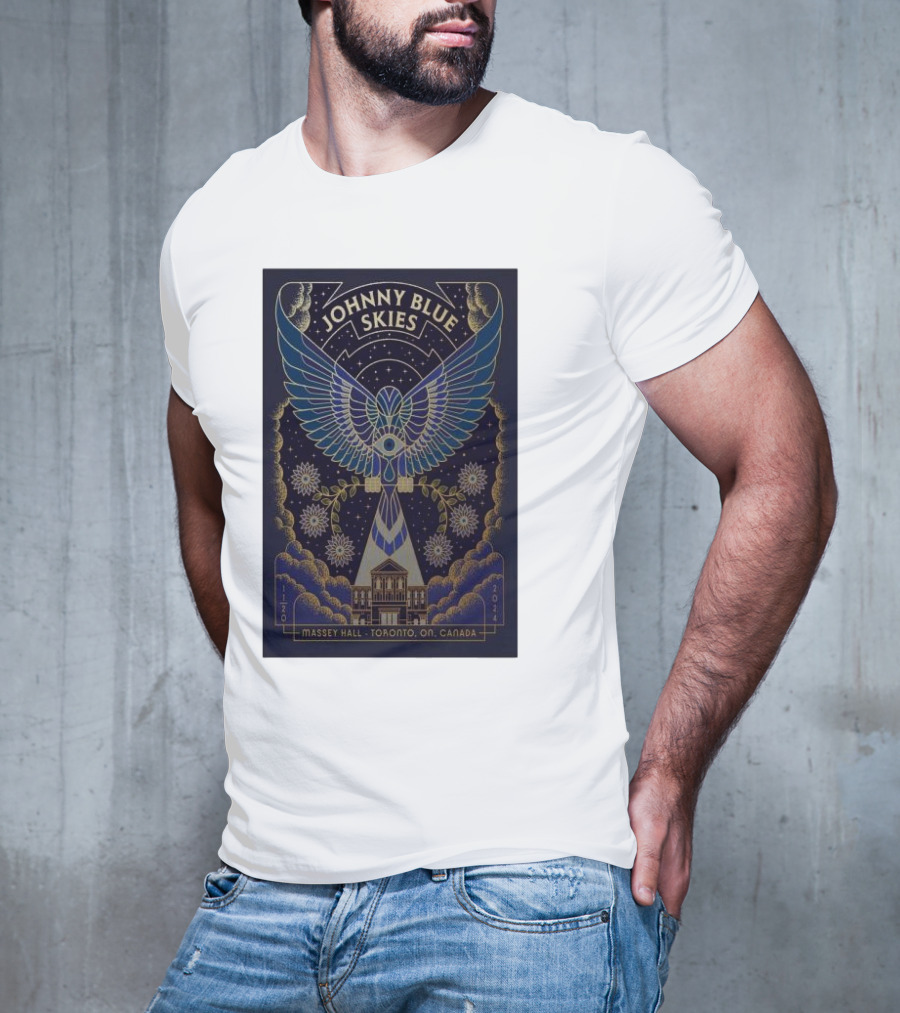 JOHNNY BLUE SKIES MASSEY HALL TORONTO T-Shirt