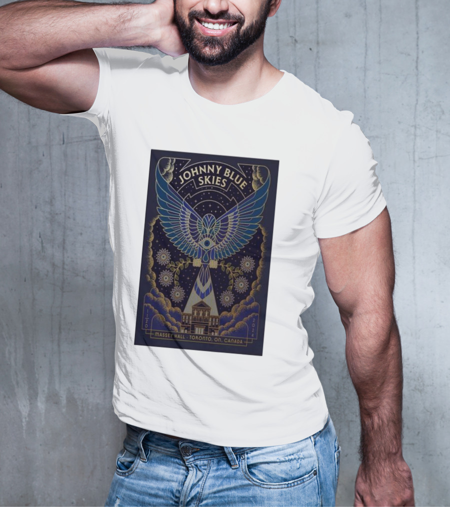 JOHNNY BLUE SKIES MASSEY HALL TORONTO T-Shirt