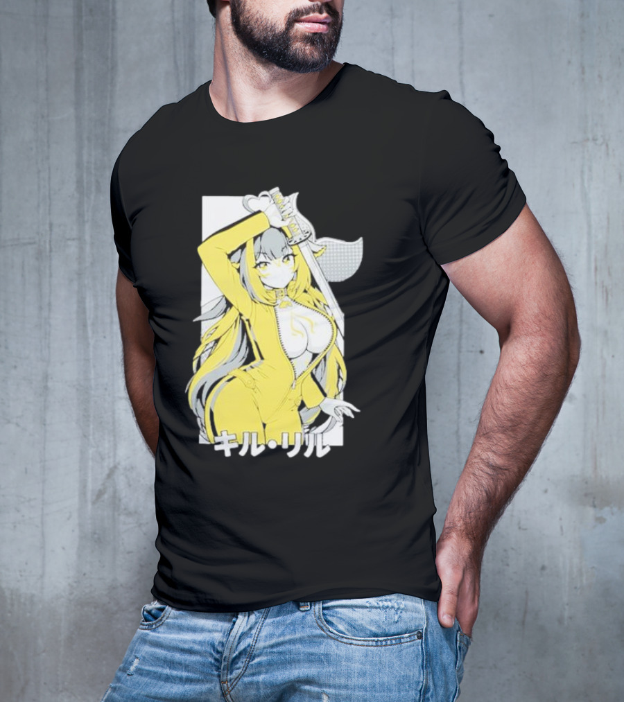 Shylily Kill Lil キル・リル Katana Anime T-Shirt